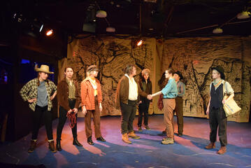 Men on Boats by Jaclyn Backhaus; Downstage Theatre Company 2018; Photo by Maggie Perez