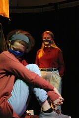 Exit 7 by Clare Beth McConnell; Order of Furman Theatre 2021; photo by Kaitlin Noble